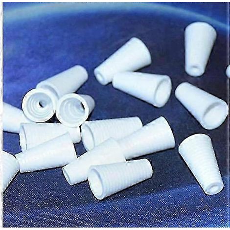 Cordons de stores en plastique, 20 pièces : embouts de tire-corde pour stores et volets, accessoires de remplacement pour réparer stores romains et fenêtres (1/3)
