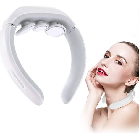 Massageur cervical électrique intelligent, 4 modes et 15 niveaux, pour cou et nuque, usage bureau et maison (1/5)