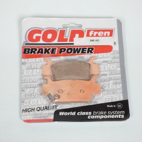 Bremsbelag Gold Fren für Quad Honda 680 TRX Rincon 4x4 Auto 2006 (1/2)