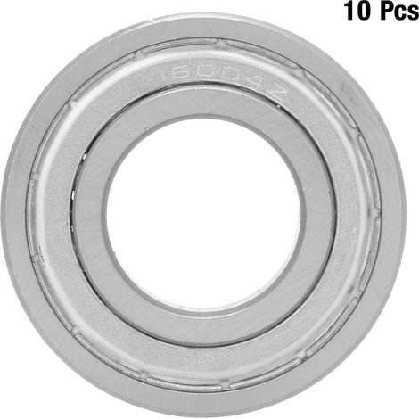10pcs Steel High Speed Double sided Sealed Deep groove Ball Bearings (20 42 8mm) (1/5)