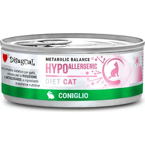 Disugual Gatto Dieta Hypoallergenic 85gr Coniglio