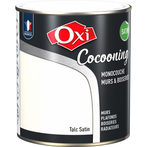 Owatrol-COCOONING MURS & BOISERIES SATIN-Peinture d'intérieur monocouche pour murs & boiseries-Talc (ox185) 2.5 litres