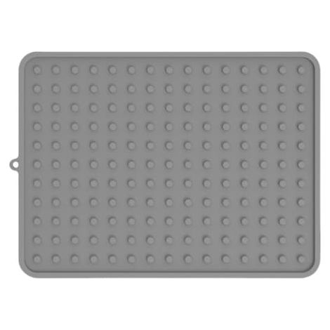 Tapis égouttoir à vaisselle en silicone efficace : protection du plan de travail de cuisine (1/5)