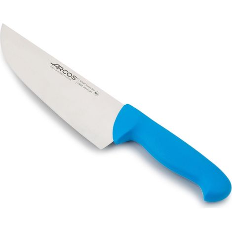 Metzgermesser Arcos Farbe - Prof  295923 Edelstahl Nitrum und mango ergonomisches blaues Polypropylen  und 20 cm Klinge, Vitrine (1/5)