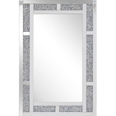 Wall Mirror AVRILLE 60 cm 90 cm Silver (1/5)