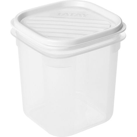 Boîte Alimentaire Plastique 0,7 L Flex, 10 x 10 x 11,7 cm (1/5)