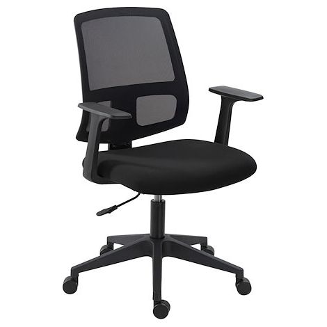 Chaise de bureau Respire, compact dossier maille - Maxiburo (1/5)