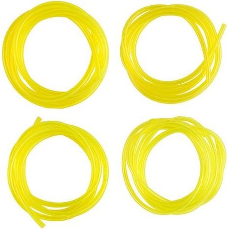 pair Durite Essence Set 4 Pièces Tuyau de Carburant Tuyau d'essence pour Souffleur Coupe-bordure Tronçonneuse Debroussailleuse, Tuyau de Carburant Flexible Très Résistant,Tronçonneuse Tondeuse (1/5)