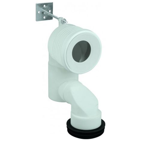 Tube de vidange WC 39551 vertical 200 - 250mm