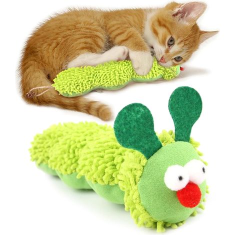 Juguete de hierba gatera, pelota de peluche con hierba gatera, juguete para gatos, juguetes interactivos para gatos, juguetes de interior, juguete para rascar, jugar, masticar, cuidado dental