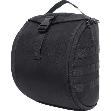 Sac à Casque Tactique, Design Portable, Grande Capacité de Rangement, noir (1/2)