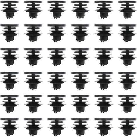 Lot de 100 clips de fixation en plastique pour panneau de porte intérieur de voiture 3B0868243 compatibles avec VW Golf/Passat B5 (1/4)