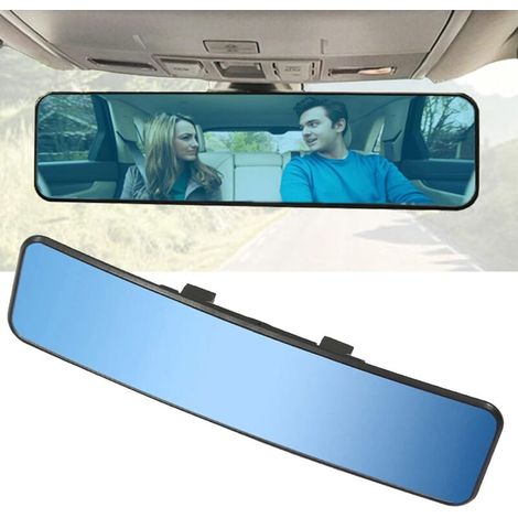 Rétroviseur intérieur, rétroviseur anti-éblouissement 300 mm, rétroviseur panoramique convexe à clipser sur une voiture(300 x 72 mm) (1/5)