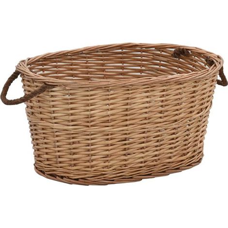 Panier à bûches avec poignée, dimensions : 56 x 40 x 28 cm (1/5)