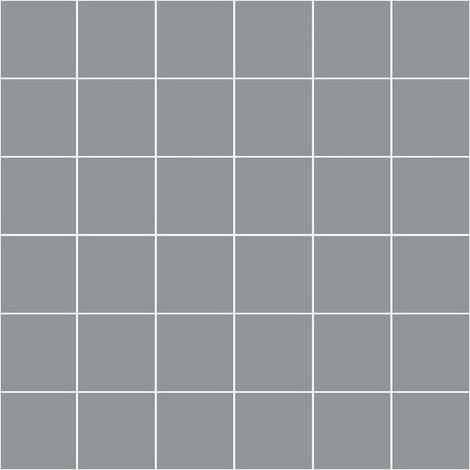 Carrelage TONO Mosaïque 5x5cm Gris - Mat - boîte de 0.45 m2 - Mosaïque 5x5cm Gris - boîte de 0.45 m2 - Mosaïque 5x5cm Gris - boîte de Mosaïque 5x5 cm
