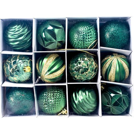 Bola De Adorno Navideña - Plástico - Para Árbol De Navidad - Decoración Interior - 1 Unidad (1/5)
