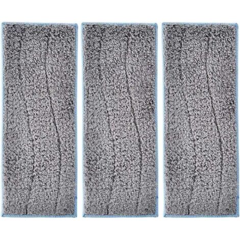 Lingettes de rechange lavables pour aspirateur robot iRobot Braava Jet M6 (lot de 3)