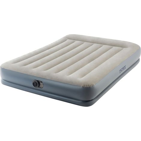 Colchón Hinchable de Aire 203x152 cm con Bomba Doble Intex 64118ND (1/2)