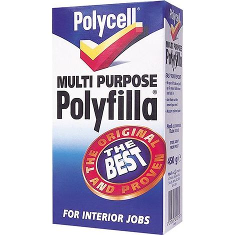 Polycell 5084936 Multipurpose Polyfilla Powder 450g PLCMPP450GS