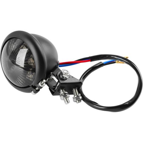 Feu Arrière LED Moto Accessoire Stop Rouge Économe, Feu de Freinage Arrière Haute Visibilité, Éclairage Moto Économique (1/5)
