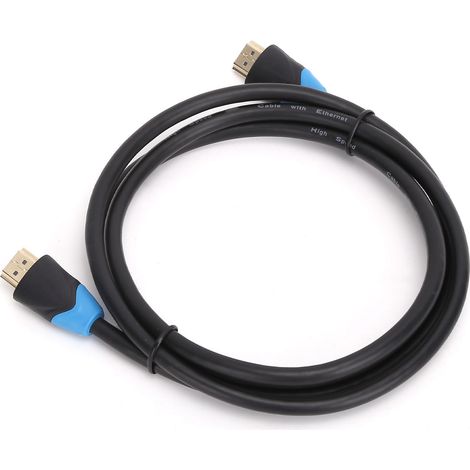 Câble HDMI 4K Haute Définition V2.0 pour Télévision et PC, Anti-Interférences (1/5)