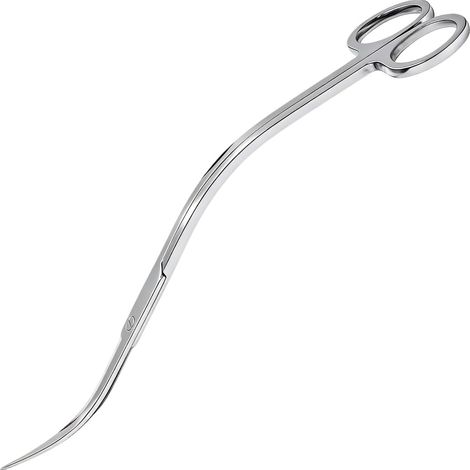 Aquarium Plant Scissors 25cm Long and Curved Scissors (1/5)