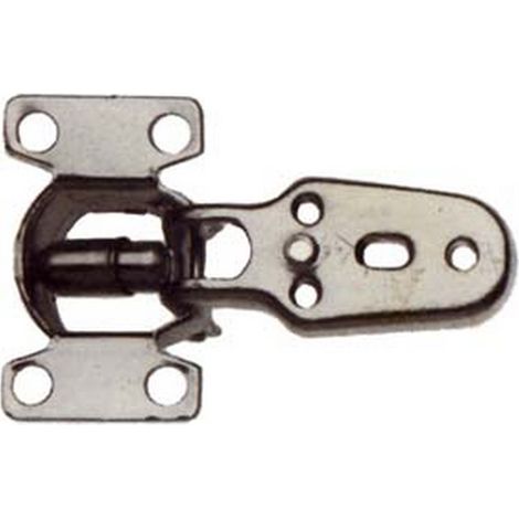 24PZ CERNIERE CON PIASTRINA E VITE REGOLABILI - collo alto foro ø mm.35