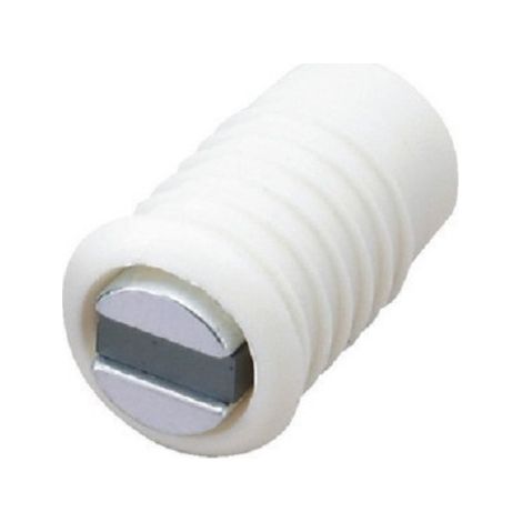 Loqueteau magnétique encastré D11X14mm 4kg blanc - ARELEC - 0171040