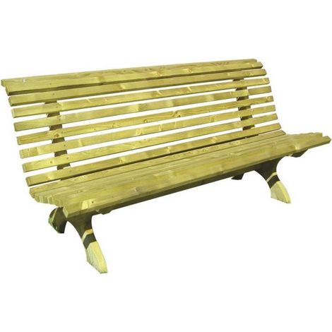 Panchina in legno impregnato LASA Green Park (1/4)