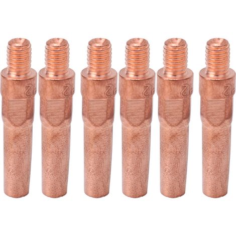 10 embouts de contact en cuivre conducteur pour torche de soudage, consommables 8,8 x 40 x 1,2 mm
