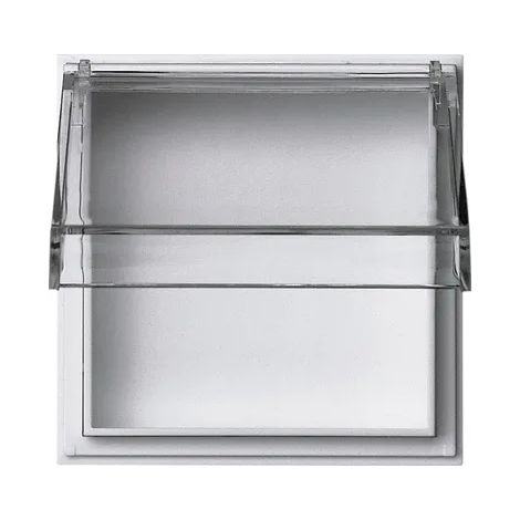 Gira Marco adaptador KD transparente Gira TX44 (WG UP) Blanco puro [040966], 0409 66
