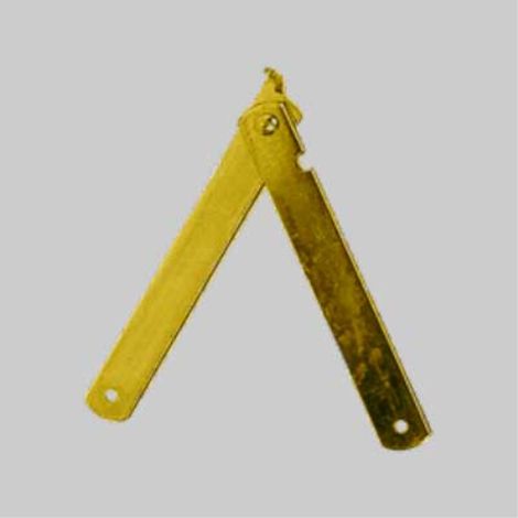 Asta snodata per cavalletti 25 cm (2 pezzi) (1/2)