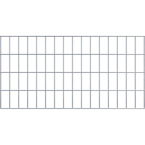 Grille de Gabion à l’unité - Dimensions: 80 cm x 40 cm - mailles de 5 x 10 cm - Made in Germany