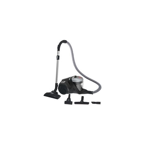 Aspirapolvere Hoover HP322PET Senza Sacco Nero e Grigio