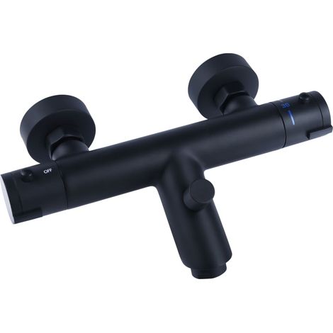 Cornat Badewannen-Thermostat Noir round schwarz Badewannen-Thermostat (1/5)
