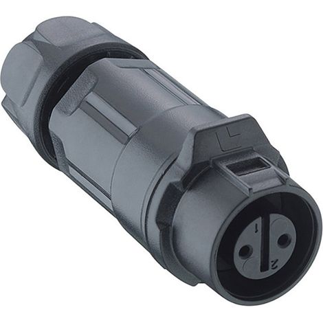 Lutronic 0260 05 Rundsteckverbinder Kupplung, gerade Gesamtpolzahl: 5 1 St. (1/2)