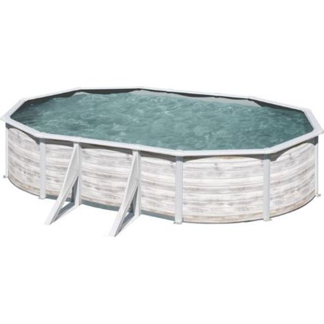 Piscina fuori terra in acciaio Finlandia 500x300x120 cm (1/4)
