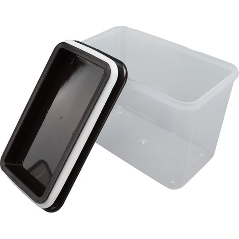 Boîte de conservation alimentaire transparente et hermétique pour grains de café, céréales, riz, noix, format S 500 ml