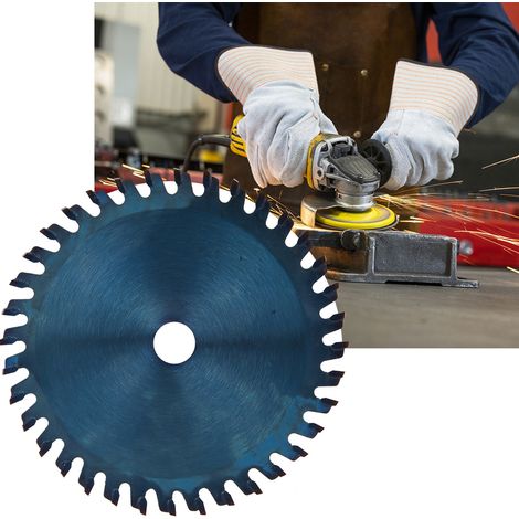 Lame de scie circulaire carbure bleu 85x10/85x15mm, disque de coupe pour bois et métal tendre, lot de précision (1/5)