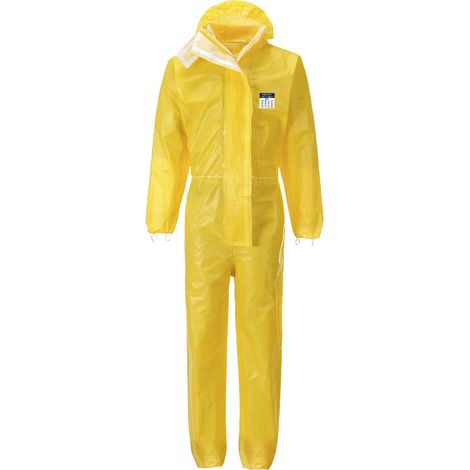 BizTex Mikropor-Kombination Typ 3/4/5/6 Gelb 2XL