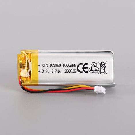 102050 Polymer-Energiespeicherbatterie, 1000 mAh Kapazität, geeignet für medizinische Geräte und digitale Geräte, 3,7 V Lithium-Batterie, volle Kapazität und ausreichende Leistung. (1/5)