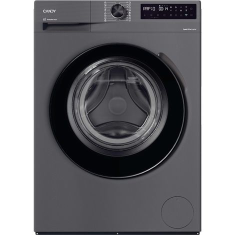 Candy ProWash 500, Lavatrice Compatta 6 KG, 10% più efficente della classe A, 1200 giri, Antracite, Inverter, Vapore, Wi-Fi, Smart Wash, BR 26SSB6G-S. Tipo di carica: Caricamento fron... - BR26SSB6G-S (1/5)
