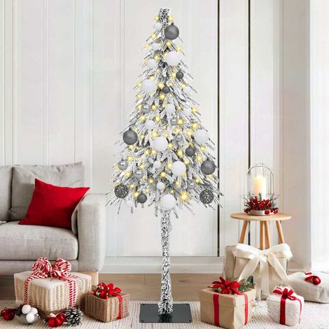 vidaXL Árbol de Navidad con 300 LED con soporte 180 cm PE y Acero (1/5)