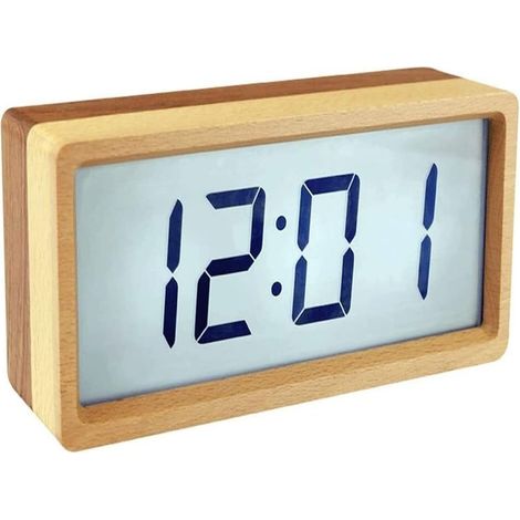 Réveil numérique, Horloge de Chevet, électronique carré Alarme (1/5)