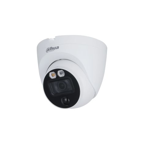 HAC-ME1200EQ-L-S5 - Cámara de visión nocturna HDCVI disuasoria con infrarrojos PIR de 2 MP y 2,8 mm