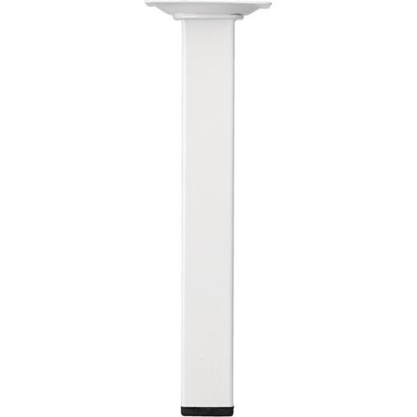 Pied de meuble carré blanc 200 mm - Par Pièce