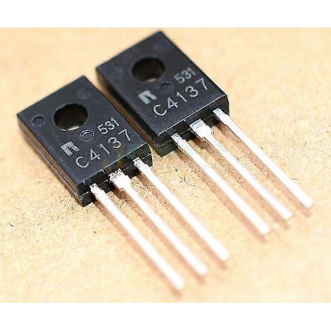 Mxy 10pcs 2SC4137 TO-126F C4137 NPN to-126