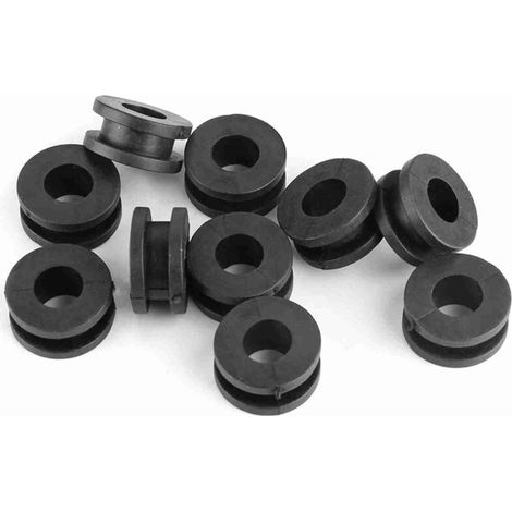Motorcycle fairing washers, high-precision lightweight ABS rubber grommet for replacement (1/4)