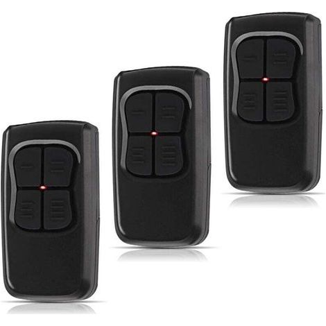 Télécommande pour ouvre-porte de garage 40,685 MHz - Pour Normstahl T40, T40-1, T40-2, T40-4M, compatible avec Perfect S, Perfect SE, 900, 1200 FM - Émetteur manuel FM (2) (1/4)