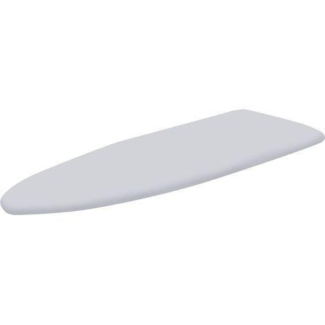 Copriasse Ricambio Asse da Stiro Ironfast e Star 114x36cm Cotone Spugna Feltro Grigio
